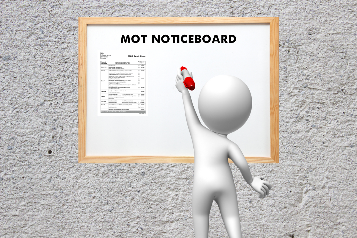 Sprucing Up Your MOT Noticeboard With A DVSA Compliant Makeover in 5