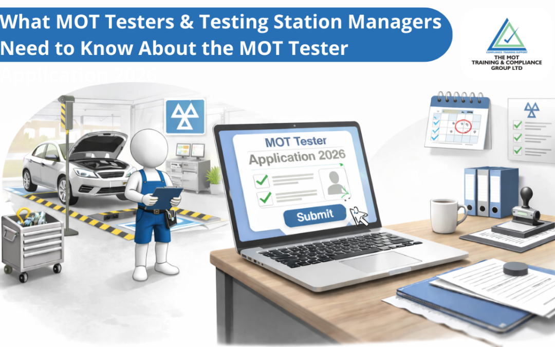 What MOT Testers and Testing Station Managers Need to Know About the MOT Tester Application 2026